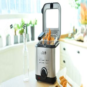 빈크루즈 가정용 미니 전기 튀김기 1.5리터 BCDF-1010