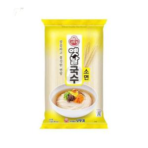 옛날국수 소면 비빔 골뱅이 잔치국수 900g