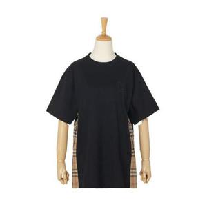 [버버리]캐릭 체크 라운드 티셔츠