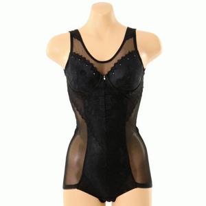 [와코루]와코루(행사) 체형보정 올인원 보정속옷 바디쉐이퍼 바디슈트_C SWBT1945,BK_C