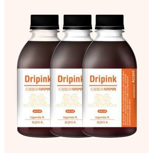 드립핑크 우간다 500ml x 3병 더치콜드브루 커피 원액