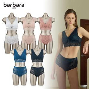 바바라 풀컵 레이스 어깨끈 조절 여성속옷세트 10종