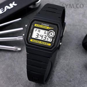 카시오 F-94WA-9 경량 슬림 군인 군용 전자 스포츠 남자 우레탄 시계 d