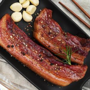 훈제삼겹살 300g+훈제오리 400g