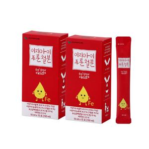 이지아이푸룬철분 돌아기 유아 아기 철분제 2세트(10ml x 30포)
