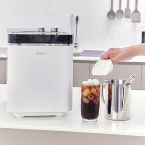 사무실 업소용 카페 가정용 얼음 제빙기 아이스메이커 스텐 얼음삽 통 포함