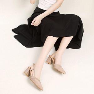 [VY] 여성 데일리 중간힐 여자샌들 스틸레토 슬링백