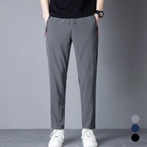 남성 여름 가을 쿨 스판 슬랙스 남자 아이스 바지 WE1C7E4