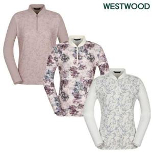 [웨스트우드]여자 블룸 프린트 집업 티셔츠 WN3WTTS306 _GN