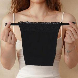 [셀러허브_여성트랜드패션]예쁜 브라 고정 똑딱이 단추 레이스 가슴골 가리개