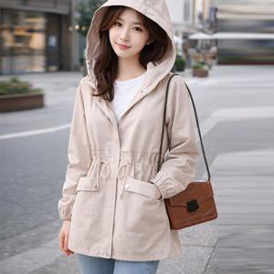 [블랙퀸] 파라이 바람막이 후드 야상 점퍼 blk004604