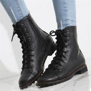 [니나스파리]슬림라인 2cm 미들 워커(0K744)