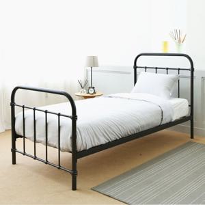 [12/01 KB 7% 청구할인]일루일루 말런 싱글 철제침대+22cmCL라텍스스프링