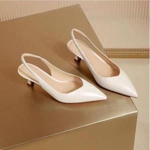 여성 구두 웨딩 면접 슬링백힐 발편한 펌프스힐 하객 WDFFEED