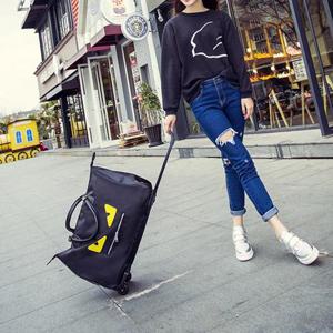 24캐리어 여행 기내용 빅사이즈 가방 휠 수납공간 캐리어 바퀴달린가방 HWAC0712