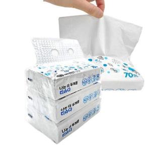 여행용티슈 70매입x3봉 DY-456 두꺼운