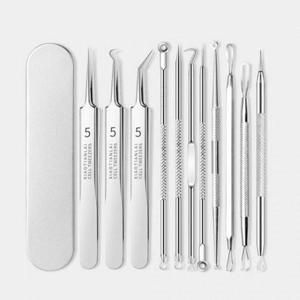 의료용핀셋 여드름 압출 피지제거 압출기 세트 11종