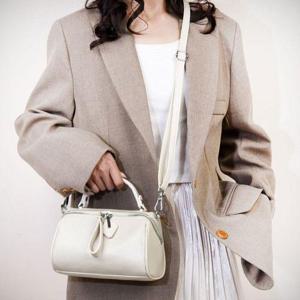 여성크로스백 여성 소가죽 원통 토트 겸용 크로스백 베이직 숄더백