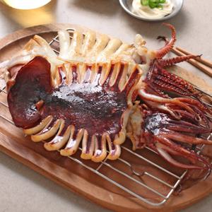 건짐 구룡포 반건조 오징어 5미 450g 내외