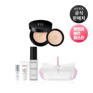 헤라[아뷰페] 블랙 쿠션 파운데이션 듀오 SPF34/PA++ (본품15g+리필15g)