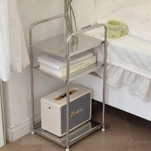 스테인리스 미니선반 정리정돈 소형 다용도선반 인테리어 2type WFIV92Z