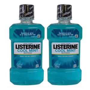 가글 리스테린 250ml 2개 입냄새제거 쿨민트 구강청결제 WFLXGZ5