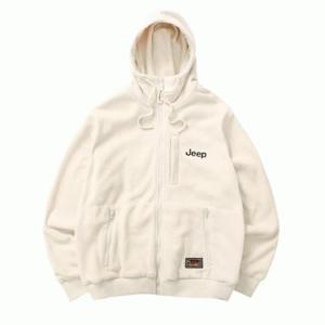 [지프]JEEP Jeep 지프 양털집업 플리스 뽀글이 지프 후드집업__A JM4TZU199_1