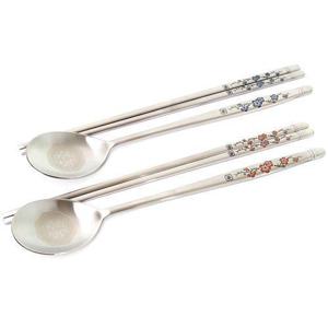 [박씨상방] 칠보 매화수저 2벌세트