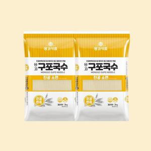 갤러리아_[몽고식품] 몽고구포국수 소면 3kg x 2개