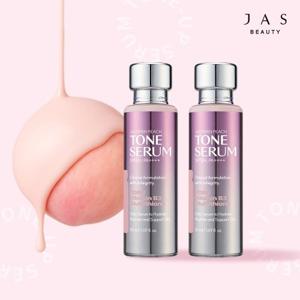 ♥[1+1]PDRN쌩얼크림♥ 쟈스 PDRN 피치 톤 세럼 50ml (SPF50+,PA++++/톤업 선세럼)