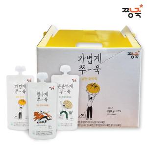 [짱죽]웰빙죽 스파우트형 1박스(10개입)