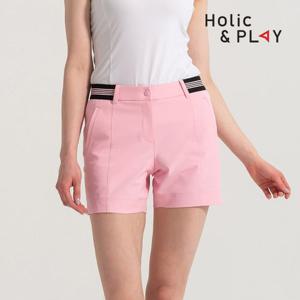 [텐텐] 홀릭앤플레이 여성 스판 4부 골프반바지-HB2WPT006PK