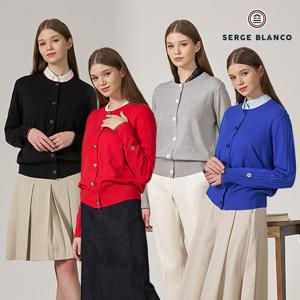 [세르즈블랑코] 25SS 파리 스티치 여성 가디건