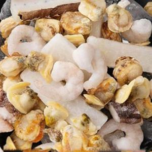 [JHQRJ3RF_53DE]냉동 오징어 홍합살 새우 해산물모음600g