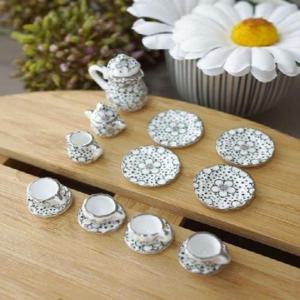 미니어처만들기 도트 플라워 도자기 미니어처17P