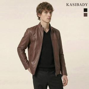 [카시바디] 남성 클래식 양가죽 스탠드카라 자켓