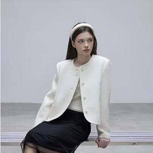 플라스틱아일랜드 부클 울트위드 자켓 (PR4WJ062)