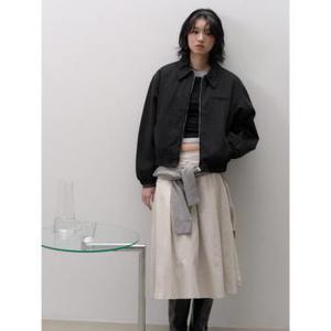 코튼 패디드 점퍼  블랙 (356138CM25)