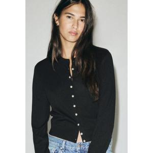 니트 가디건 블랙 1237776007