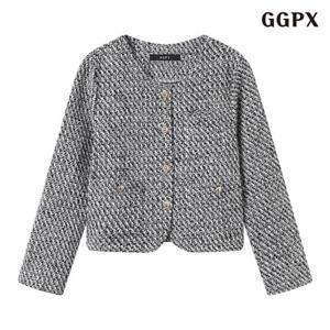 GGPX 라운드넥 트위드 하객 자켓 (GPCJK019D)