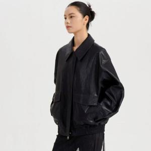 럭키슈에뜨 [럭키위크]  LQUAW25100 페이크 레더 점퍼