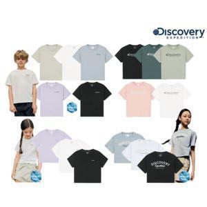 디스커버리키즈 (정상가 39000원)세탁기 막 돌려도 원단 좋은 기본로고 반팔티셔츠 16종택1(2장구매시무배)