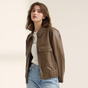 지베르니 [2차 리오더] 지베르니 레더 블루종 자켓 7color