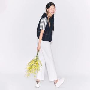 SI 메탈자수 데님 팬츠 (SSKPPKD22320)(SSKPP22320)