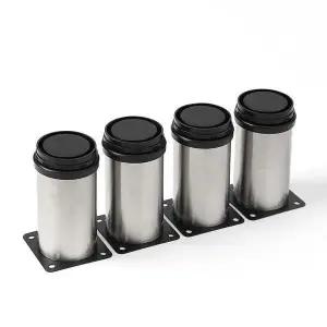 [하프클럽/셀러허브]가구다리 높이조절가구발 발 쇼파 10cm 4개세트