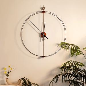 노먼 벽시계 노몬 무타공 디자인 무소음 벽걸이 개업선물