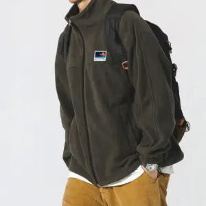 폴라 양모 패션아우터 하이넥 남자아우터 플리스집업 3컬러 겨울점퍼 플리스