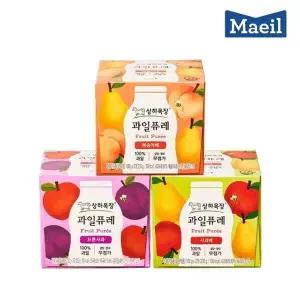 [매일] 상하목장 과일퓨레 3종 6팩 (사과배2 + 복숭아배2 + 프룬사과2)