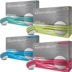 [테일러메이드]2025 테일러메이드 투어리스폰스 스트라이프 우레탄 3피스골프공 12개입