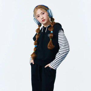 [오션스카이] [2color] 여아 후드 vest